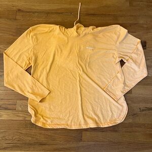 Orange Columbia Long Sleeve with Hood